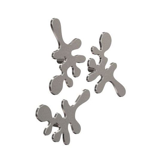 Bild von FROST Signatures Mini-Tarnhaken-Set mit 3 Stück, 5,8 x 8 cm – gebürstet