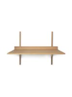 Bild von Ferm Living Sector Schreibtisch 87x45,1 cm - Eiche/Messing