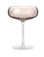 Bild von Louise Roe Crystal Champagne Coupe H: 15,5 cm - Rauch