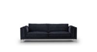 Bild von Juli 301 2,5 Pers. Sofa L: 240 cm – Tabak 50/Edelstahl gebürstet