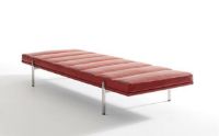 Bild von Skipper Capri Daybed L: 200 cm – Rotes Leder