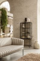 Bild von Ferm Living Turn 2-Sitzer Pasadena B: 160 cm - Sand / Schwarz