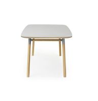 Bild von Normann Copenhagen Form Esstisch 95x200cm - Grau/Eiche
 DER ABFLUSS OUTLET