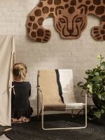 Bild von Ferm Living Desert Chair Kids H: 55,5 cm – Kaschmir/Erde