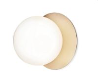 Bild von Nuura Liila 1 Medium Wand-/Deckenleuchte Ø: 16,5 cm – Nordic Gold/Opalweiß OUTLET