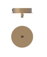 Bild von Nuura Anoli 1 Pendel Small Ø: 16cm - Nordic Gold/Opalweiß OUTLET