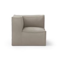 Bild von Ferm Living Catena Sofa Connect Corner S200 Baumwollleinen 95x95 cm - Natur