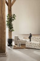 Bild von Ferm Living Catena Sofa Connect Corner S200 Baumwollleinen 95x95 cm - Natur