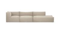 Bild von Ferm Living Catena Sofa Open End Right S301 Baumwollleinen 150x95 cm - Natur