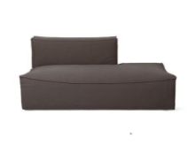 Bild von Ferm Living Catena Open End Right S301 Hot Madison 76x150 cm - Braun