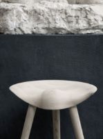 Bild von Audo Copenhagen ML42 Barhocker SH: 77 cm - Eiche/Stahl