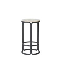Bild von Please Wait to be Seated Hardie Thekenhocker H: 64 cm – Esche natur / Schwarz