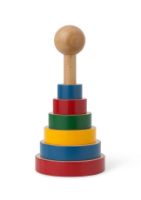 Bild von Kay Bojesen Babies Stack Tower H: 22,5 cm – Mehrfarbig