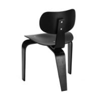 Bild von Please Wait to be Seated. Eiermann SE42 Esszimmerstuhl, SH: 46 cm – Schwarz