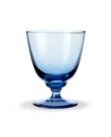 Bild von Holmegaard Flow Glas auf Fuß 35 cl – Blau