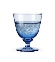 Bild von Holmegaard Flow Glas auf Fuß 35 cl – Blau