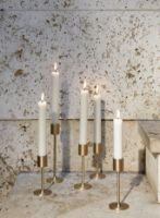 Bild von &Tradition SC57 Collect Kerzenhalter H: 11 cm – Gebürstetes Messing