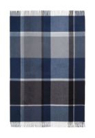 Bild von Elvang Manhattan Plaid 130 x 200 cm – Dunkelblau