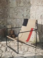 Bild von Ferm Living Desert Lounge Chair SH: 20 cm cm – Schwarz/Block