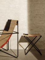 Bild von Ferm Living Desert Lounge Chair SH: 20 cm cm – Schwarz/Block