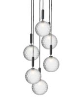 Bild von Sensory Light 6 Wide Pendant Ø: 47cm – Rock Grey/Optic Clear