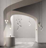Bild von Sensory Light 6 Wide Pendant Ø: 47cm – Rock Grey/Optic Clear