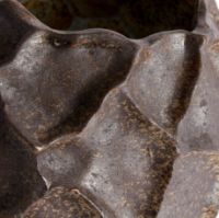 Bild von Muubs Bodenvase H: 21,5 cm – Schokolade