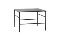 Bild von Hübsch Norm Coffee Table 60x60 cm - Sort Metal/Ask