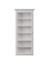 Bild von Lindebjerg Design Classic V4 Vitrine Linksangeschlagene Tür 70x170 cm - Weiß