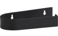 Bild von Nordal Sotra Toilettenpapierhalter L: 16,5 cm – Schwarzes Metall