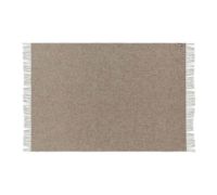 Bild von Silkeborg Uldspinderi Fanø Plaid 140 x 240 cm – Kieselbeige OUTLET