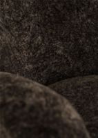 Bild von Audo Copenhagen The Tired Man Sessel SH: 38 cm – Lammfell Espresso/Natureiche