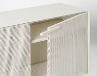 Bild von Kristina Dam Studio Grid Beistelltisch 160x36cm - Beige