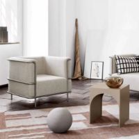 Bild von Kristina Dam Studio Arch Table Couchtisch L 40x40cm - Braun