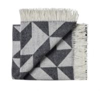 Bild von Silkeborg Uldspinderi Twist A Twill Plaid 130x190cm - Dunkelgrau