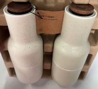 Bild von Audo Copenhagen Bottle Grinder Keramik 2er-Pack - Sand/Walnuss