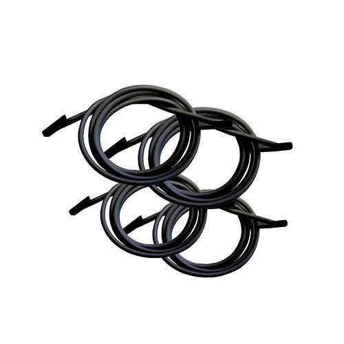 Lafuma Futura Set aus elastischen Schnürsenkeln L: 140 cm – Noir