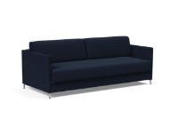 Bild von Innovation Living NORDHAM Schlafsofa L: 211 cm – Mixed Dance Blue/Edelstahl