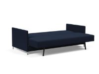 Bild von Innovation Living NORDHAM Schlafsofa L: 211 cm – Mixed Dance Blue/Edelstahl