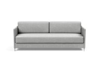 Bild von Innovation Living NORDHAM Schlafsofa L: 211 cm – Micro Check Grau/Edelstahl