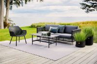 Bild von Cane-line Outdoor Circle Tæppe 300x200 cm - Dunkelgrau