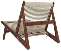 Bild von GUBI MR01 Initial Lounge Chair SH: 33 cm – Walnuss