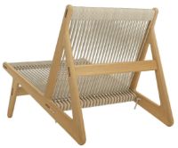 Bild von GUBI MR01 Initial Lounge Chair SH: 33 cm – Eiche