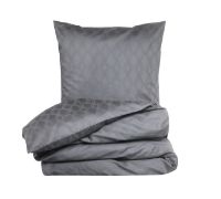 Bild von FDB Furniture R12 Asmira Bettwäsche-Set 140x200 cm - Dunkelgrau OUTLET