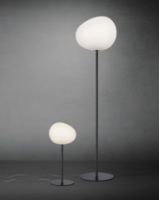 Bild von Foscarini Gregg Stehleuchte Mittel H: 151 cm – Graphit/Weiß