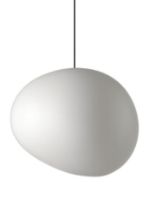 Bild von Foscarini Gregg Outdoor-Pendelleuchte X-Large H: 50 cm – Weiß