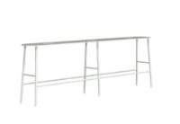 Bild von FROST BUKTO Bench L: 140 cm – Mattweiß