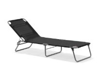 Bild von Fiam Amigo Outdoor-Sonnenliege L: 190 cm – Schwarz