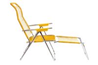 Bild von Fiam Spaghetti Outdoor Relaxsessel SH: 38 cm - Gelb