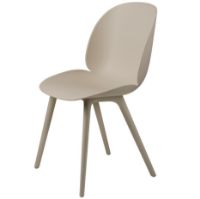 Bild von GUBI Beetle Outdoor-Esszimmerstuhl SH: 45 cm – New Beige